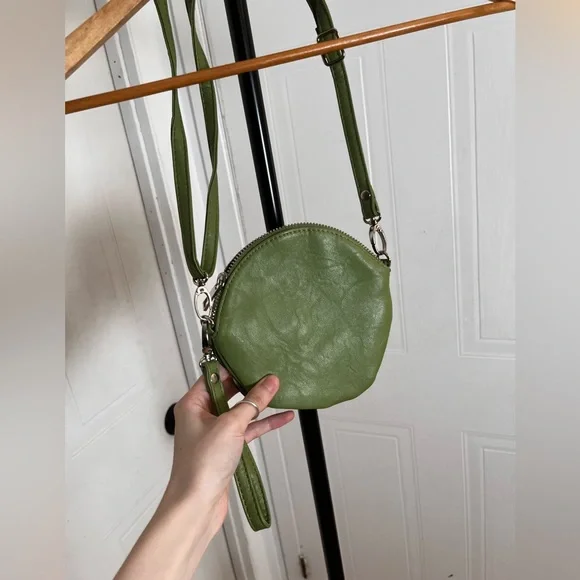 Green Flower Mini Purse - Picture 4 of 4